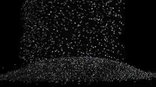 Black polypropylene pellets