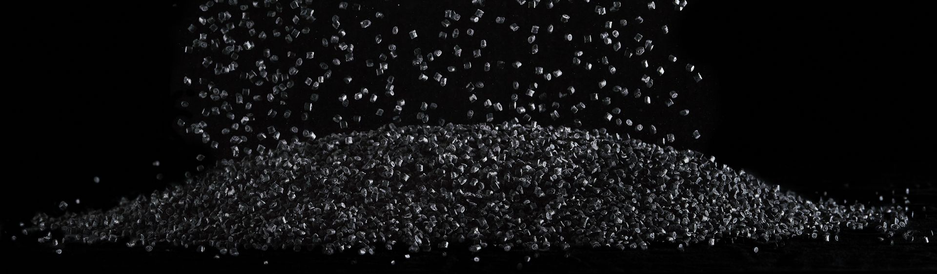 Black polypropylene pellets