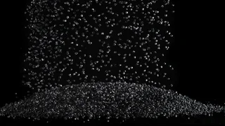 Black polypropylene pellets