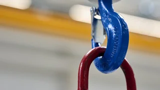 Schlinghaken als Symbol für Zuverlässlichkeit