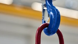 Schlinghaken als Symbol für Zuverlässlichkeit
