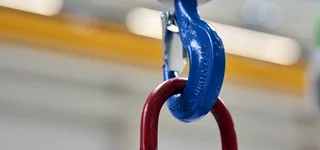 Schlinghaken als Symbol für Zuverlässlichkeit