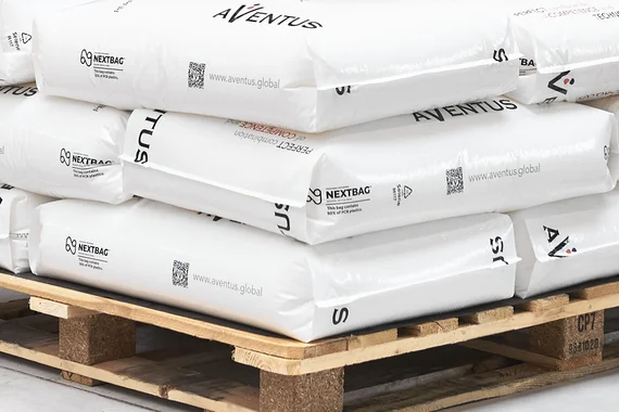 Palletized FFS bags