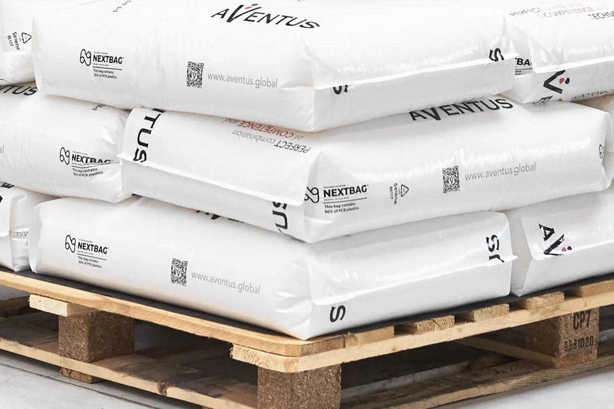 Palletized FFS bags