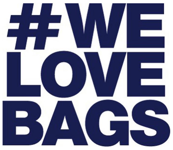Der Hashtag von Newtec #WELOVEBAGS