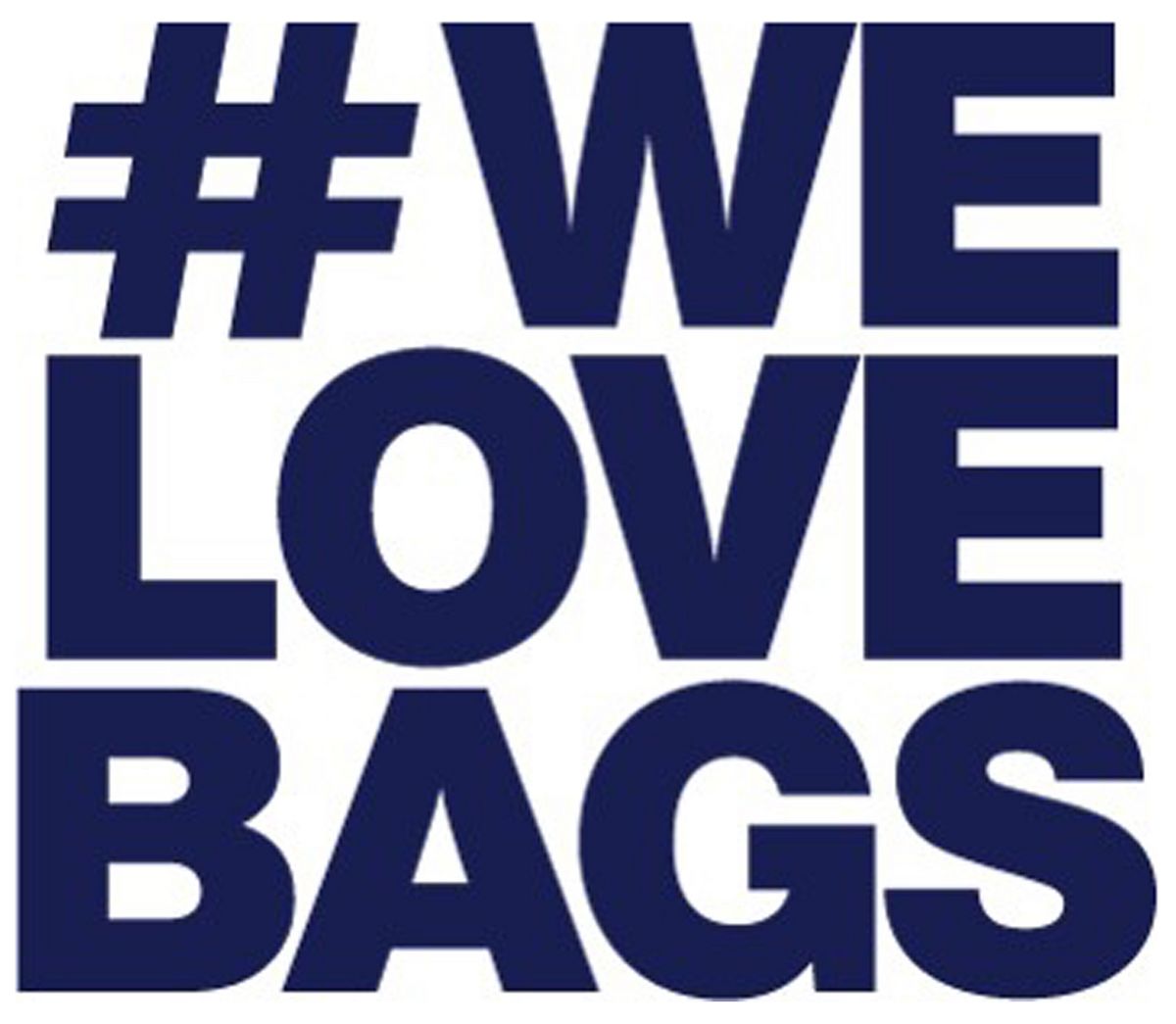Der Hashtag von Newtec #WELOVEBAGS